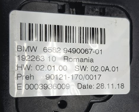 Thumbnail 8: 18-22 BMW X1 X2 F48 F39 iDRIVE MULTIMEDIA MEDIA MMI CONTROL KNOB DIAL MODULE