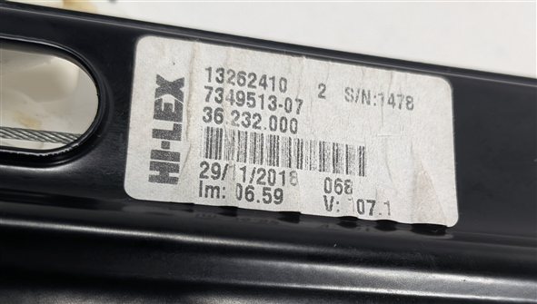 Thumbnail 7: 2016-2021 BMW X1 (F48) FRONT LEFT DRIVER DOOR WINDOW REGULATOR w/ MOTOR