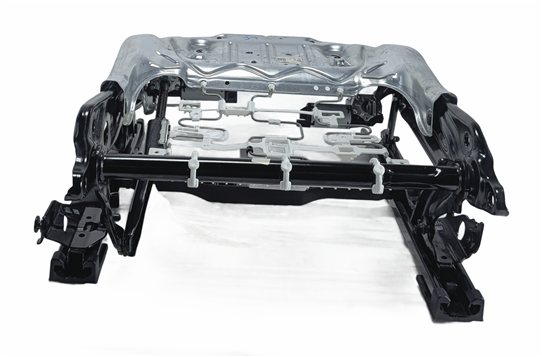 Thumbnail 4: 2016-2019 BMW X1 (F48) FRONT LEFT DRIVER POWER SEAT FRAME TRACK w/MEMORY MOTORS