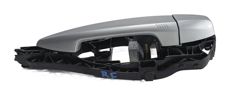 14-21 BMW X1 X2 X5 X6 (F15 F16 F39 F48) FRONT RIGHT COMFORT DOOR HANDLE (Silver)