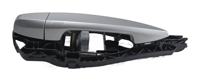 Thumbnail 2: 14-21 BMW X1 X2 X5 X6 (F15 F16 F39 F48) FRONT LEFT COMFORT DOOR HANDLE (Silver)