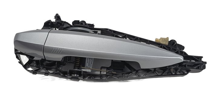 Thumbnail 7: 14-21 BMW X1 X2 X5 X6 (F15 F16 F39 F48) FRONT LEFT COMFORT DOOR HANDLE (Silver)