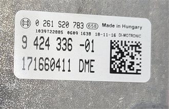 Thumbnail 8: 18-19 BMW X1 X2 (F39 F48) 2.0L B46 TURBO ENGINE DME IMMOBILIZER MODULE KEY SET