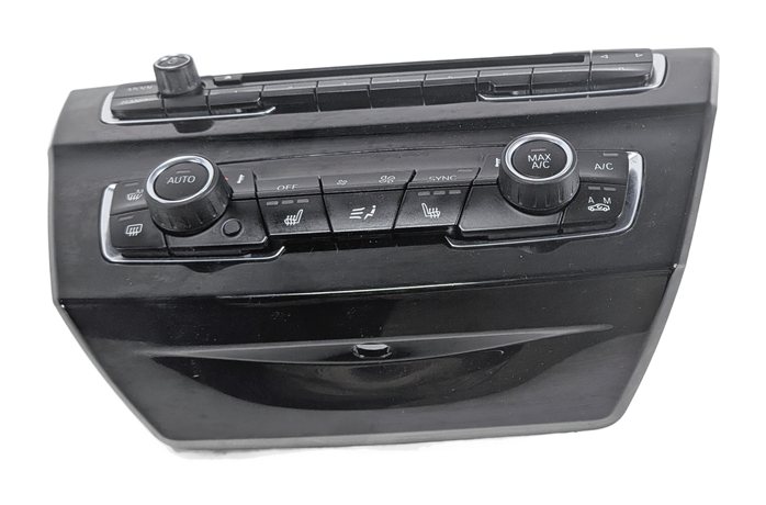 2019-2022 BMW X1 (F48) AC HEATER CLIMATE CONTROL RADIO CONTROL PANEL UNIT