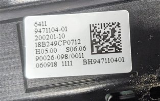 Thumbnail 7: 2019-2022 BMW X1 (F48) AC HEATER CLIMATE CONTROL RADIO CONTROL PANEL UNIT