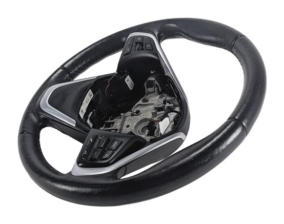 Thumbnail 2: 2016-2022 BMW X1 X2 F48 F39 HEATED SPORT STEERING WHEEL w/SWITCHES (Black)