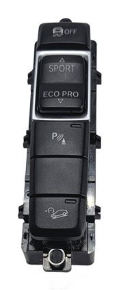 2019 BMW X1 (F48) CENTER CONSOLE DSC SPORT ECO PRO PDC HILL DESCENT SWITCH PANEL