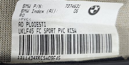 Thumbnail 7: 2019 BMW X1 (F48) FRONT RIGHT PASSENGER SEAT BOTTOM CUSHION HEATED SPORT (Black)