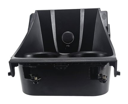 Thumbnail 2: 2019 BMW X1 (F48) CENTER CONSOLE CUP HOLDER STORAGE TRAY w/USB 12V POWER SOCKET