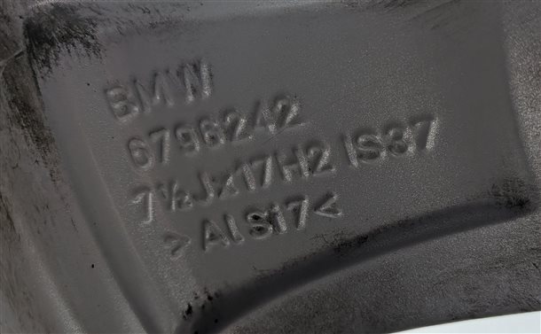Thumbnail 4: 12-19 BMW 328i 330i 335i 430i 435i (F30 F31 F32 F33) 17x7.5 5-SPOKE WHEEL RIM