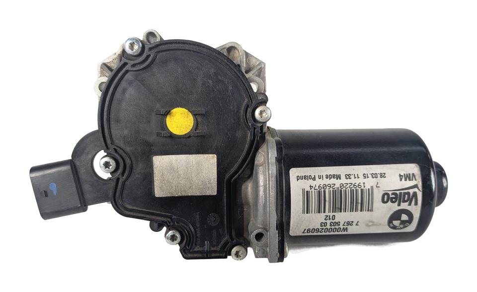 Thumbnail 4: 2012-2019 BMW M3 M4 3 4 SERIES (F30 F32) FRONT WINDSHIELD WIPER MOTOR