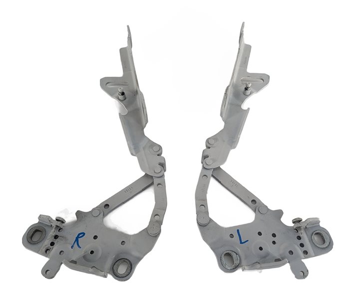 Thumbnail 4: 12-21 BMW 2 3 4 SERIES (F22 F30 F32 F34) LEFT & RIGHT HOOD HINGE SET 2 (White)