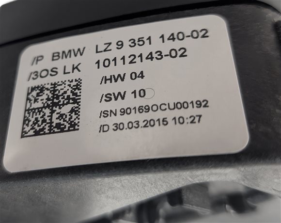 Thumbnail 9: 2012-2017 BMW 2 3 4 SERIES (F22 F30 F32) COLUMN BLINKER WIPER COMBINATION SWITCH