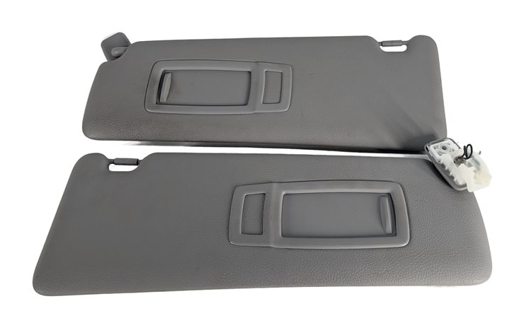 Thumbnail 2: 12-19 BMW 3 4 SERIES (F30 F31 F32 F33) FRONT LEFT & RIGHT SUNVISOR SET (Gray)