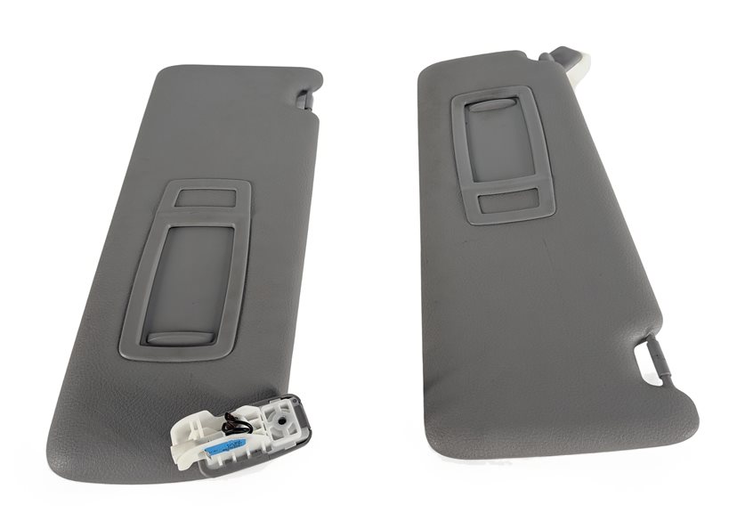 Thumbnail 3: 12-19 BMW 3 4 SERIES (F30 F31 F32 F33) FRONT LEFT & RIGHT SUNVISOR SET (Gray)