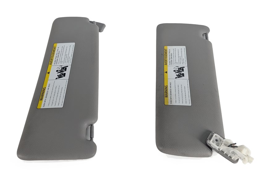 Thumbnail 5: 12-19 BMW 3 4 SERIES (F30 F31 F32 F33) FRONT LEFT & RIGHT SUNVISOR SET (Gray)