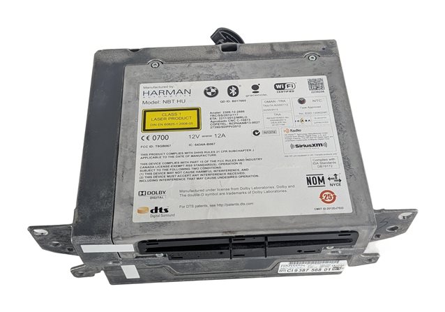 Thumbnail 3: 14-17 BMW 2 3 4 5 6 7 X3 X5 X6 (F10 F15 F30) NBT NAVIGATION HEAD UNIT w/SIRIUS