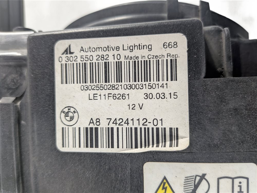 Thumbnail 15: 14-17 BMW 4-SERIES M3 (F30 F32) RIGHT XENON HID ADAPTIVE HEADLIGHT LIGHT LAMP