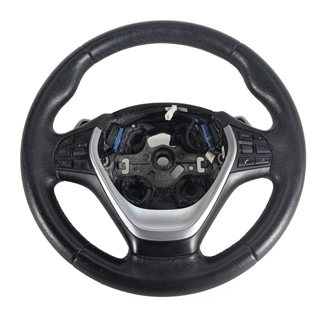 12-18 BMW 2 3 4 SERIES F22 F30 F32 SPORT STEERING WHEEL w/ SHIFT PADDLES (Black)