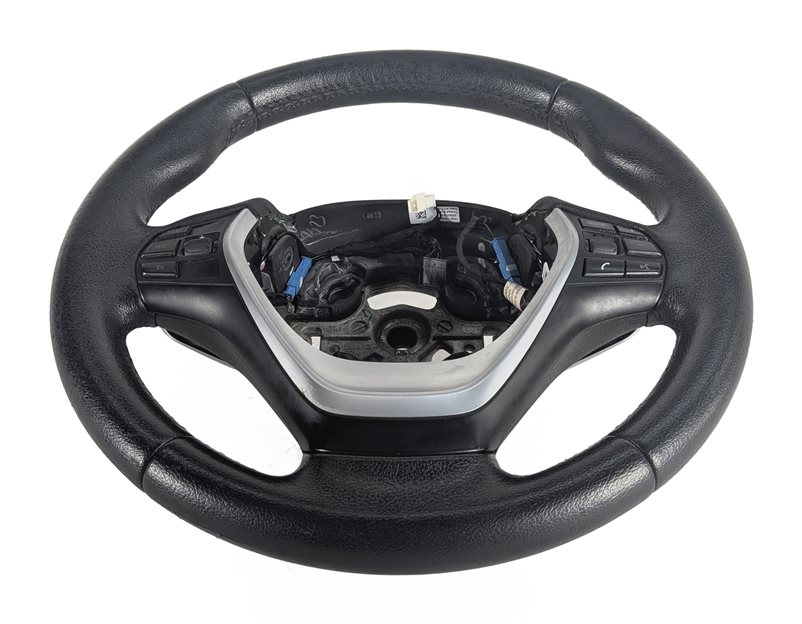 Thumbnail 2: 12-18 BMW 2 3 4 SERIES F22 F30 F32 SPORT STEERING WHEEL w/ SHIFT PADDLES (Black)
