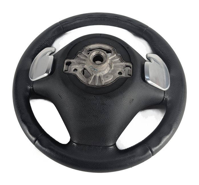 Thumbnail 9: 12-18 BMW 2 3 4 SERIES F22 F30 F32 SPORT STEERING WHEEL w/ SHIFT PADDLES (Black)