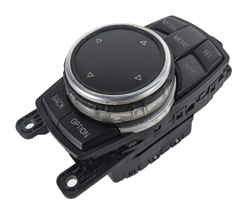 Thumbnail 4: 2015 BMW 428I (F32) IDRIVE TOUCH CONTROLLER KNOB CONTROL MODULE