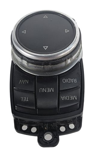 Thumbnail 5: 2015 BMW 428I (F32) IDRIVE TOUCH CONTROLLER KNOB CONTROL MODULE