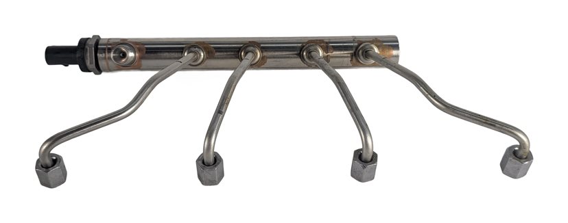 Thumbnail 3: 2015 BMW 428I (F32) 2.0L (N20) ENGINE FUEL RAIL w/LINES PRESSURE SENSOR