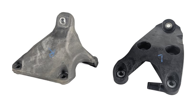 2015 BMW 428I (F32) 2.0L (N20) ENGINE MOTOR MOUNT BRACKET LEFT RIGHT SET/2
