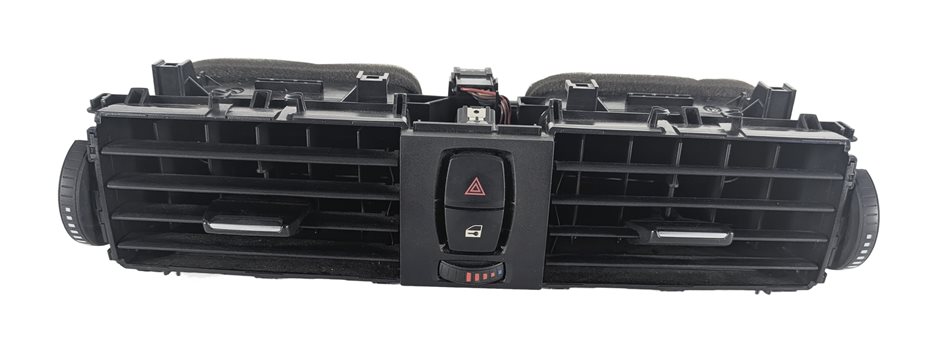 Thumbnail 2: 2015 BMW 428I (F32) FRONT CENTER DASH HEAT AIR AC VENT w/HAZARD SWITCH (Black)