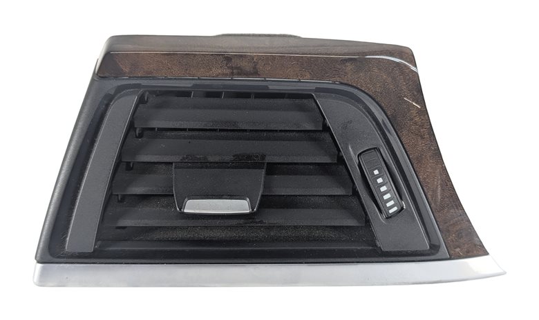 Thumbnail 2: 2015 BMW 428I (F32) FRONT LEFT DRIVER DASH HEAT AIR AC VENT w/WOOD TRIM (Black)