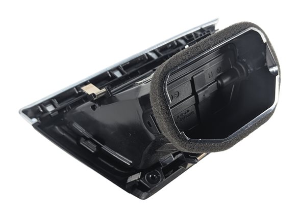 Thumbnail 5: 2015 BMW 428I (F32) FRONT LEFT DRIVER DASH HEAT AIR AC VENT w/WOOD TRIM (Black)