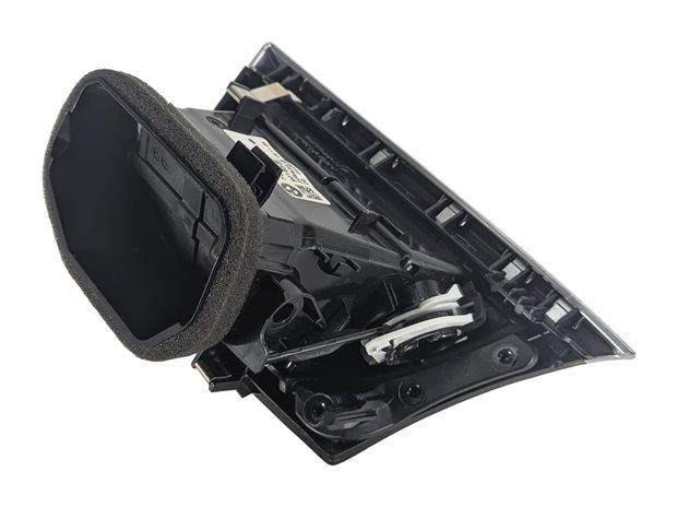 Thumbnail 6: 2015 BMW 428I (F32) FRONT LEFT DRIVER DASH HEAT AIR AC VENT w/WOOD TRIM (Black)