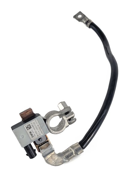 Thumbnail 3: 2015 BMW 428I (F32) 2.0L NEGATIVE GROUND BATTERY CABLE w/SENSOR IBS