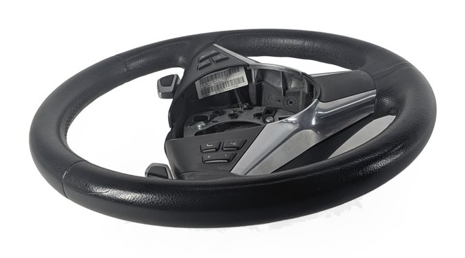 Thumbnail 5: 06-10 BMW 5 6 SERIES (E60 E63) SPORT STEERING WHEEL w/PADDLE SHIFTERS (Black)