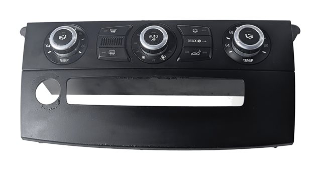 2008-2010 BMW 528i 535i 550i (E60 E61) BASE HEATER A/C AC CLIMATE CONTROL PANEL