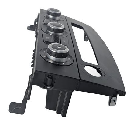 Thumbnail 4: 2008-2010 BMW 528i 535i 550i (E60 E61) BASE HEATER A/C AC CLIMATE CONTROL PANEL
