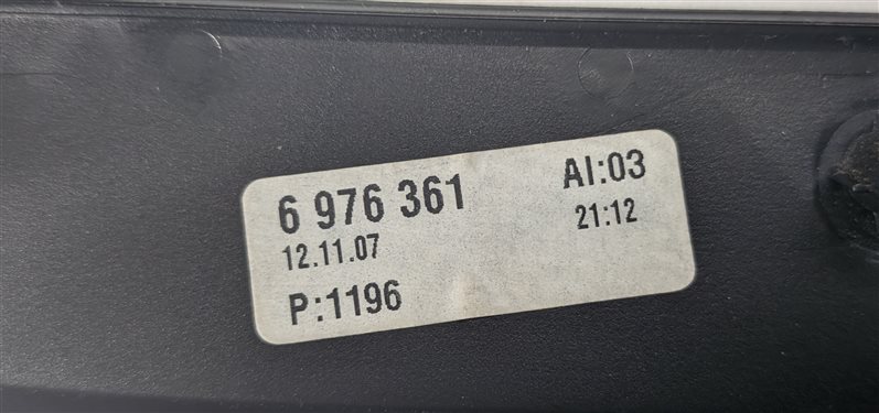 Thumbnail 7: 2008-2010 BMW 528i 535i 550i (E60 E61) BASE HEATER A/C AC CLIMATE CONTROL PANEL
