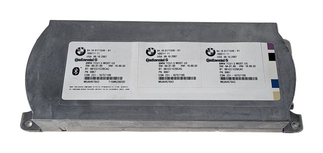 Thumbnail 2: 2006-2008 BMW 323i 535i X5 X6 (E60 E70 E71 E90) BLUETOOTH TELEMATICS MODULE