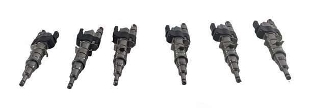 2007-2016 BMW 335i 535i 135i Z4 X6 (E90 E60 E82) 3.0L N54 FUEL INJECTOR SET/6