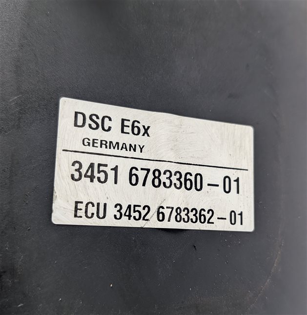 Thumbnail 7: 2008-2010 BMW 528i 535i 550i (E60) ABS ANTI-LOCK BRAKE PUMP w/CONTROL MODULE