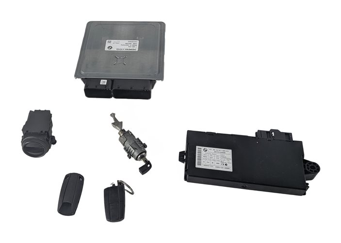 Thumbnail 2: 2007-2008 BMW 335i 535i 135i (E90 E60 E82) 3.0L N54 DME ECU MSD80 CAS3 KEY SET