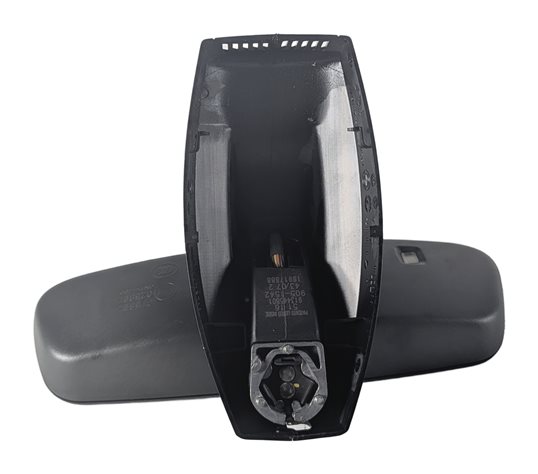 Thumbnail 6: 2008 BMW 535I (E60) INTERIOR REAR VIEW MIRROR AUTO DIM w/HOMELINK (Black)