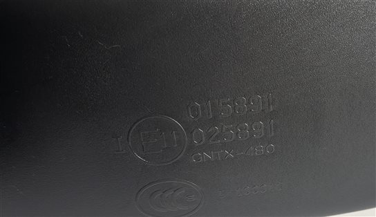Thumbnail 8: 2008 BMW 535I (E60) INTERIOR REAR VIEW MIRROR AUTO DIM w/HOMELINK (Black)