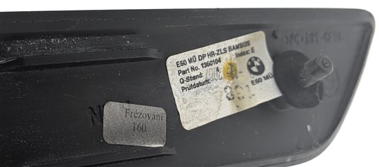 Thumbnail 12: 2008 BMW 535I (E60) INTERIOR DASH DOOR CENTER CONSOLE REAR TRIM SET/9 (Bamboo)