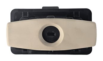 Thumbnail 2: 2008 BMW 535I (E60) GLOVE BOX COMPARTMENT LOCK LATCH HANDLE (Beige)