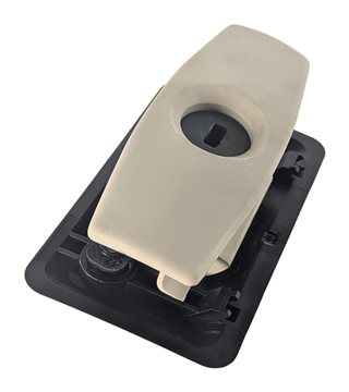 Thumbnail 5: 2008 BMW 535I (E60) GLOVE BOX COMPARTMENT LOCK LATCH HANDLE (Beige)