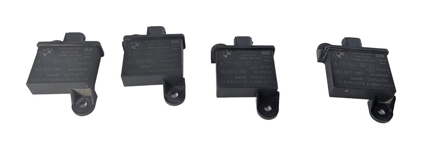 2008 BMW 535I (E60) TIRE PRESSURE MONITOR TPMS RDC WHEEL ANTENNA RECEIVER SET/4