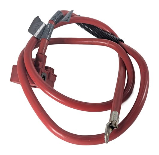 Thumbnail 3: 2008 BMW 535I (E60) 3.0L POSITIVE BATTERY CABLE w/SAFETY BATTERY TERMINAL