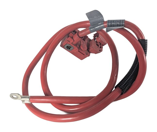 Thumbnail 4: 2008 BMW 535I (E60) 3.0L POSITIVE BATTERY CABLE w/SAFETY BATTERY TERMINAL